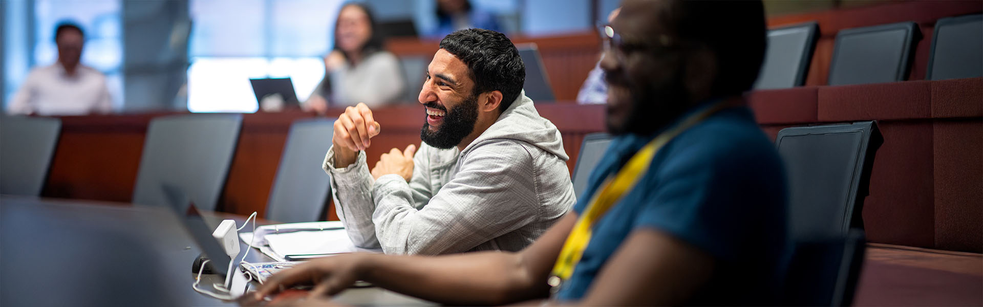 Students in Scheller classroom