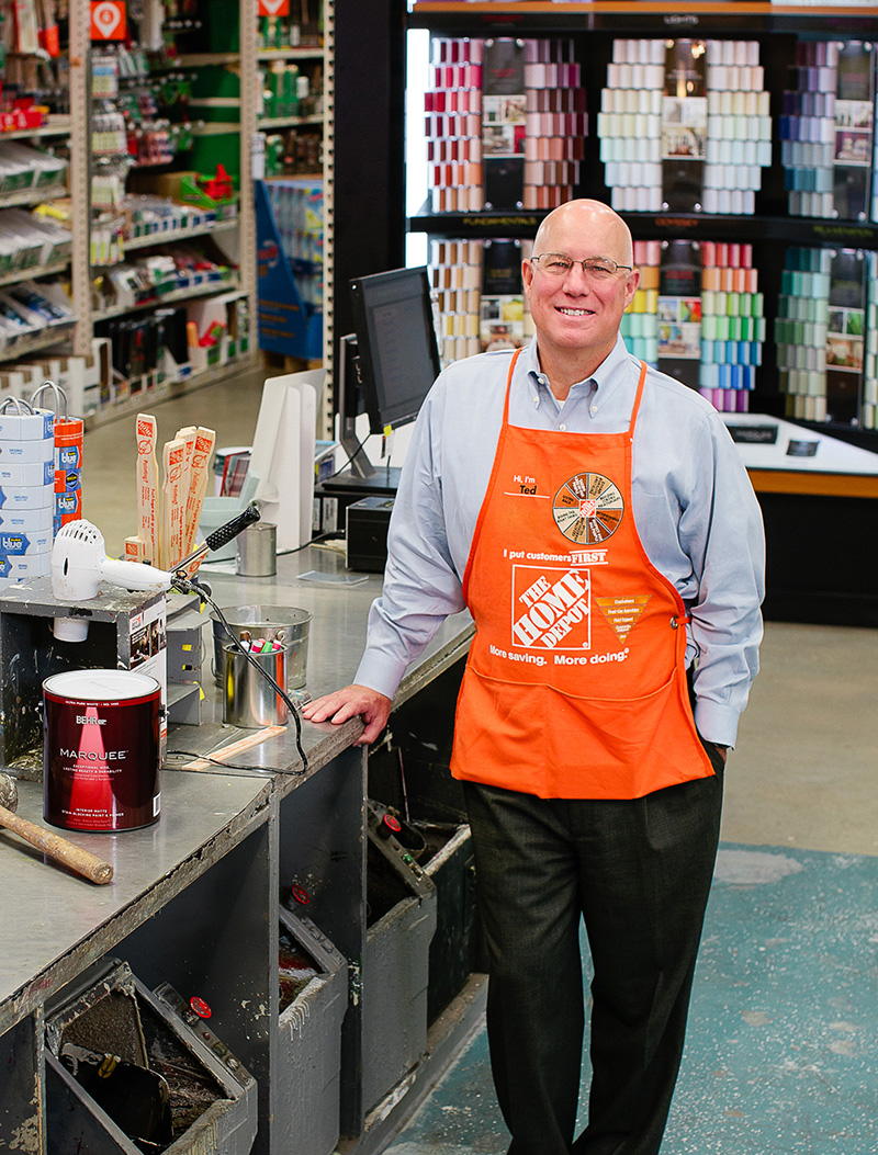 Photo of Ted Decker, Chair, President, and CEO of The Home Depot