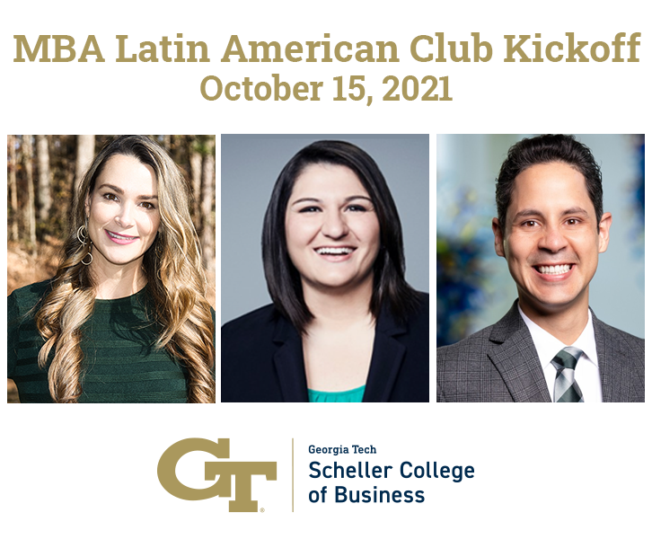 Scheller MBAs who are a part of the Hispanic/Latino/a/x/e community and allies are invited to join the inaugural Latin American Club event on Friday, October 15.