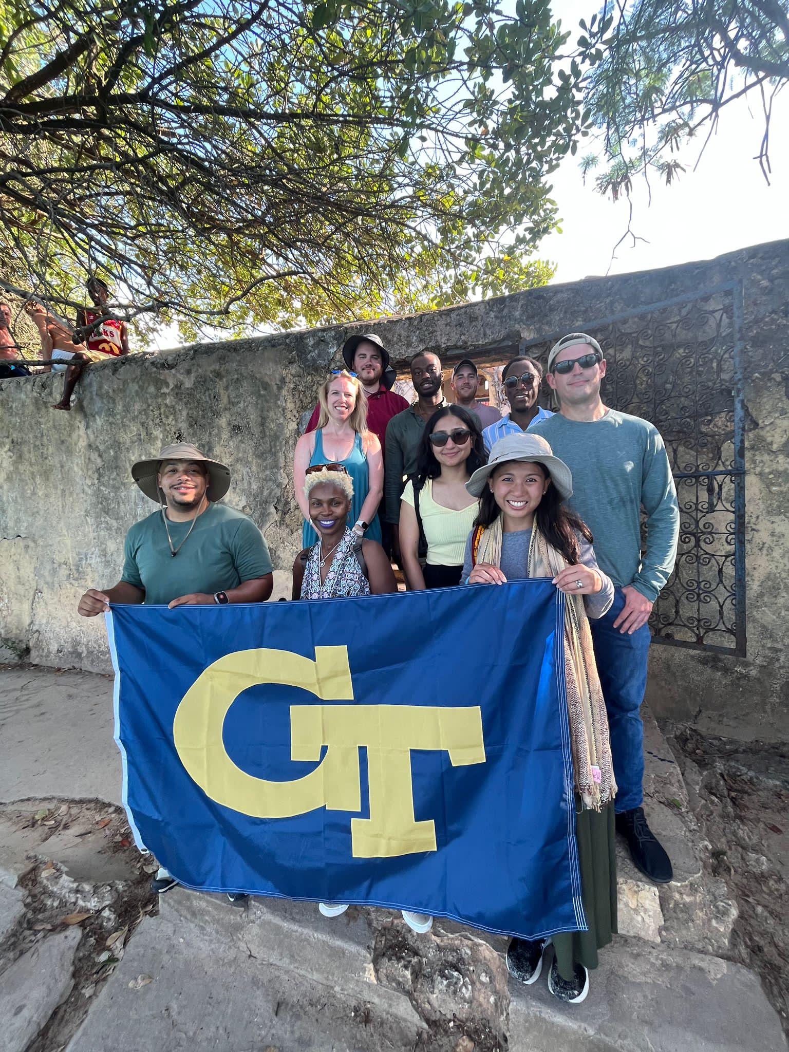people holding flag