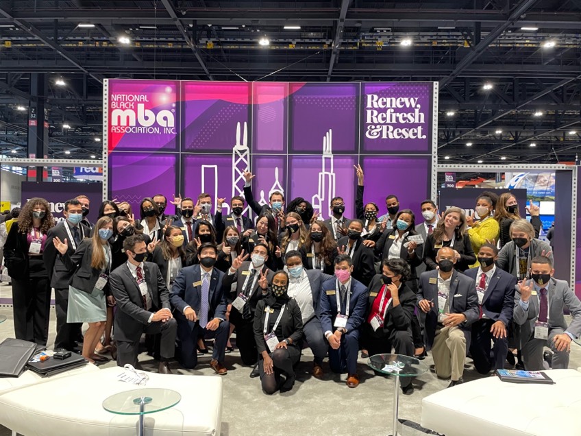 Scheller participants at the 2021 National Black MBA Association Conference