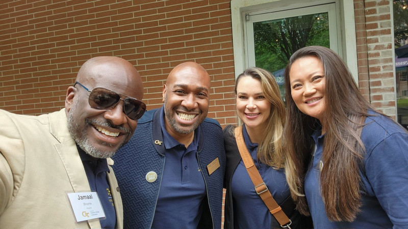 DEI Ambassadors Jamaal, Duane, Mary Posada, and Annie Lai.